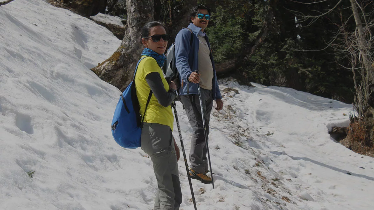 Shashi lagwal & Surender Mahant on Mountain Skills Course