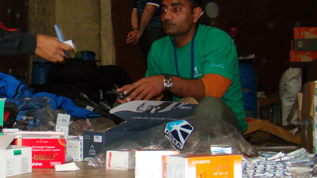 Pankaj Lagwal is preparing a first-aid kit packing list