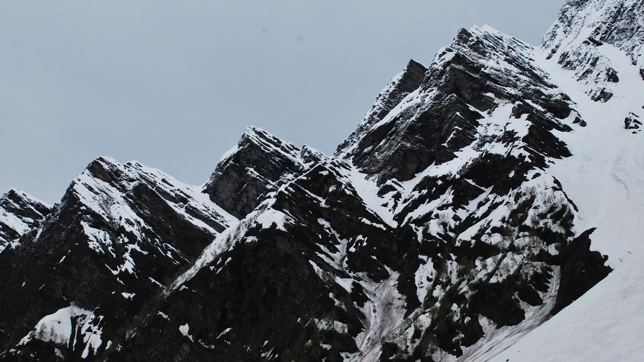 Himalayan mountain training in the Seven Sisters Mountain Range