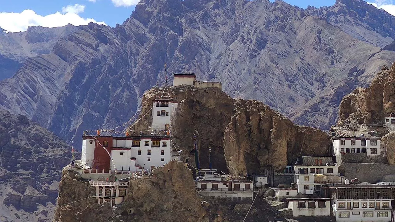 Dhankar Gompa in Spiti valley 