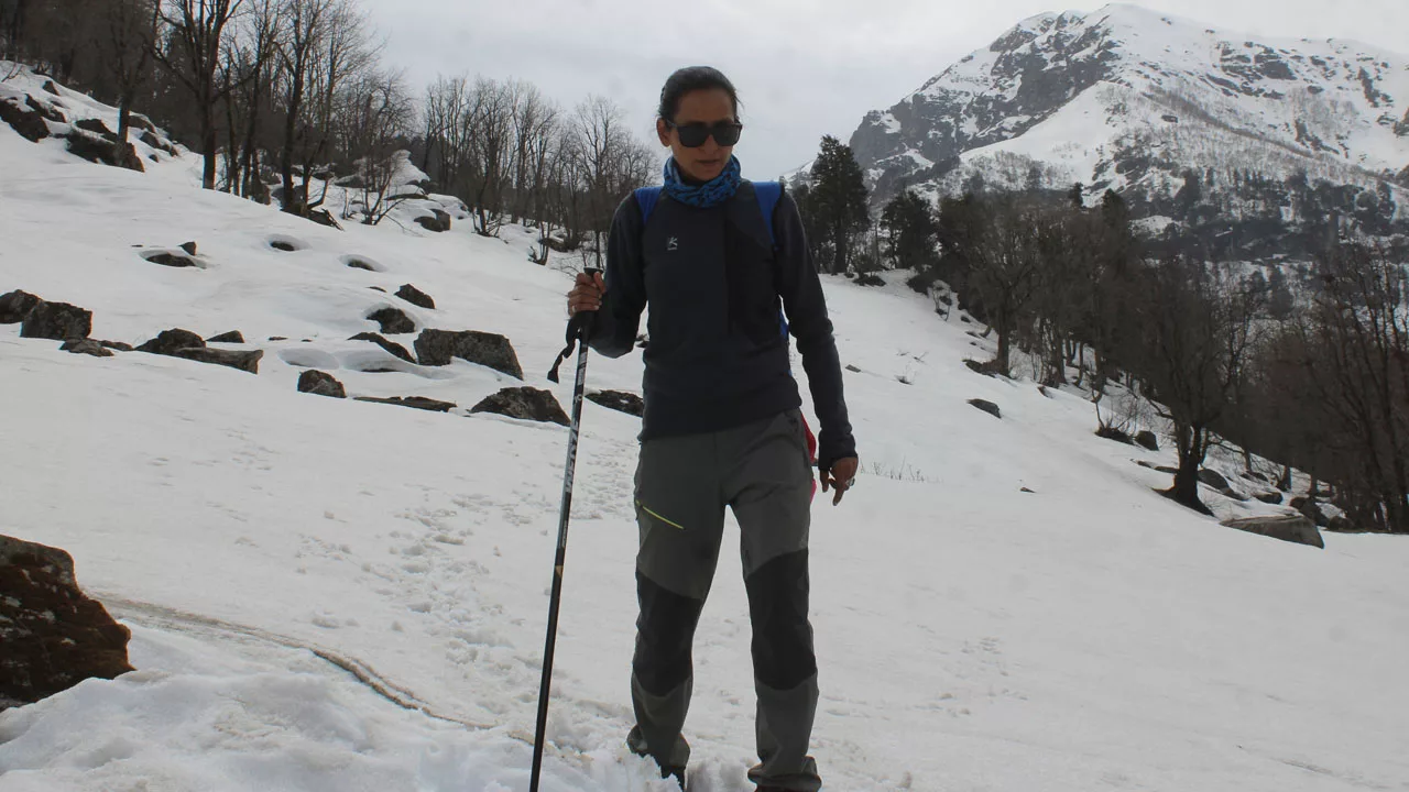 Winter trek in  Himachal Pradesh