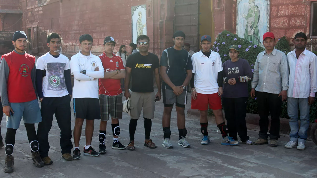 Mount Everest Team from The Lawrence School, Sanawar Himachal Pradesh India