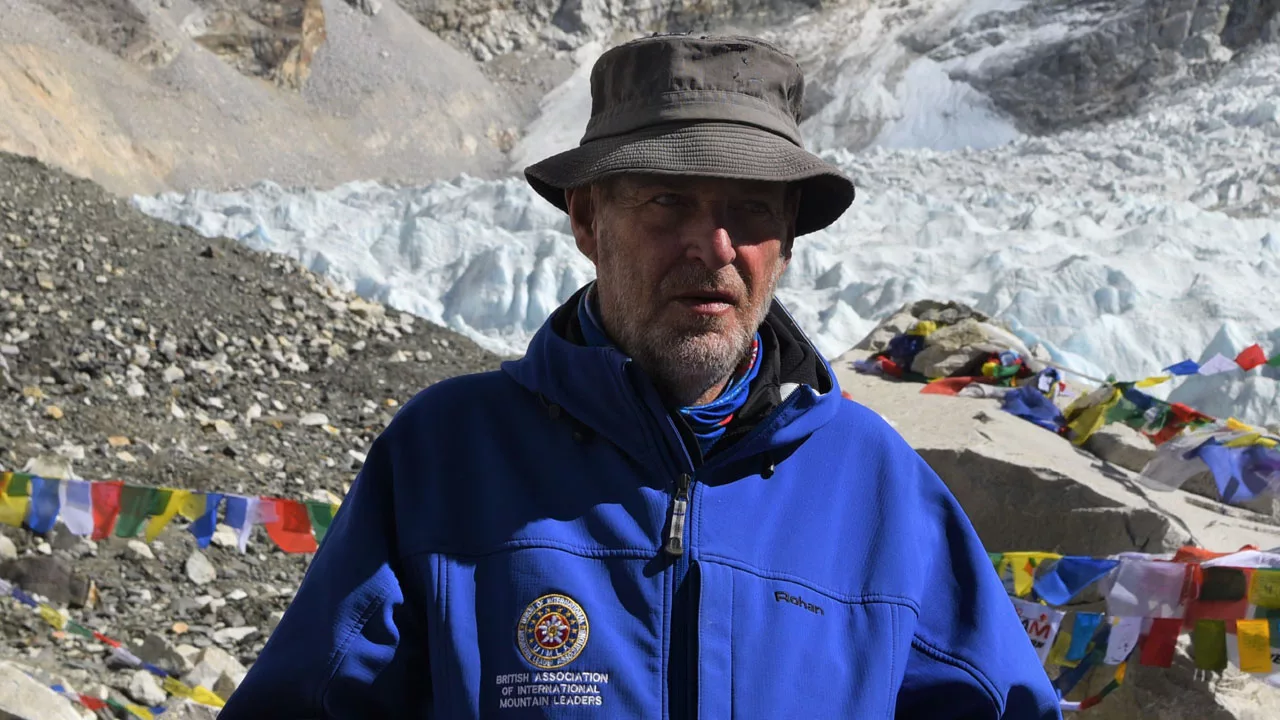 Alan Ward in Indian Himalayas 