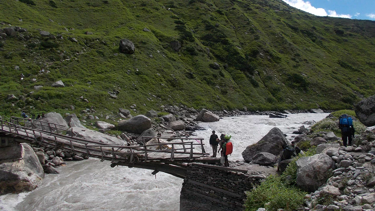 Bridge on Parvati river