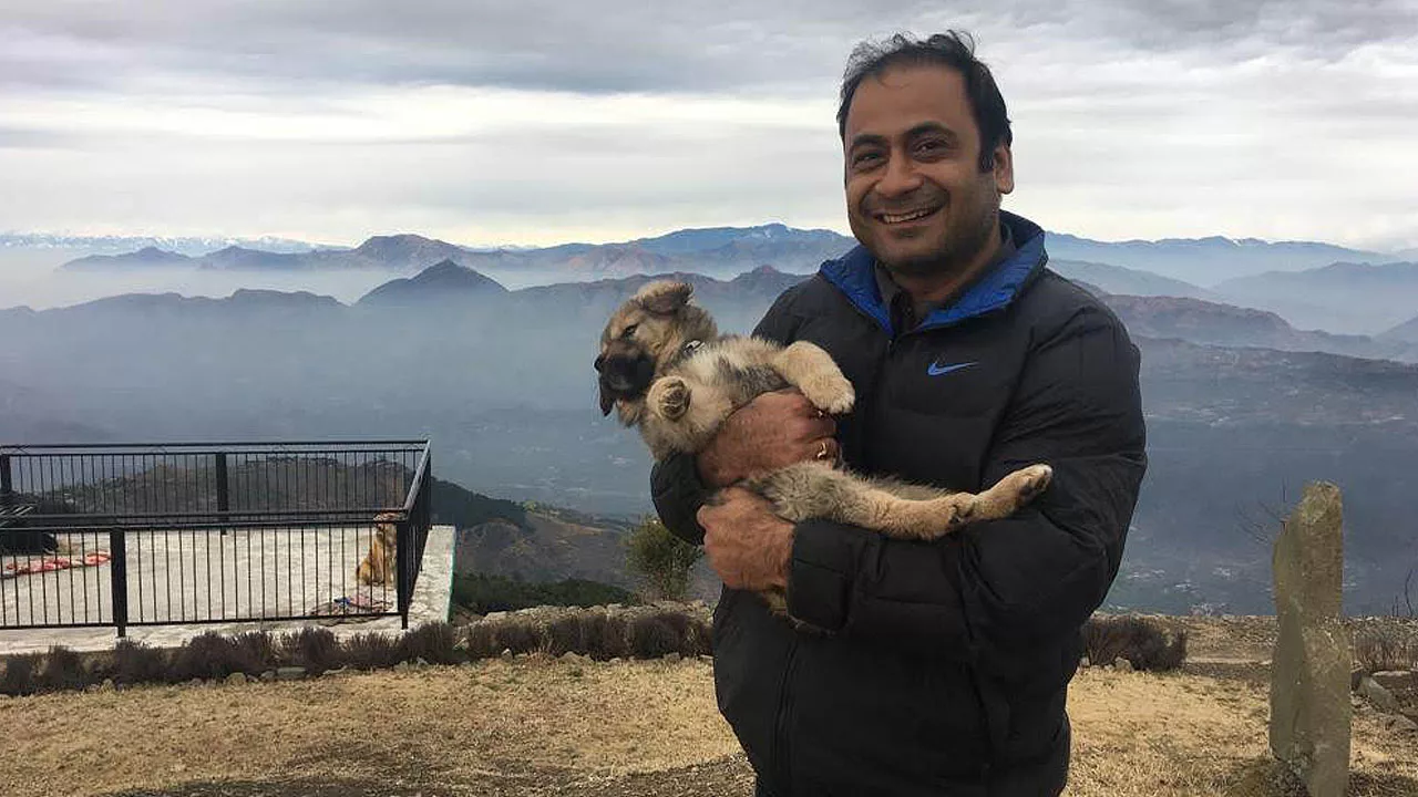 Mukesh Marwha rescues his Puppy