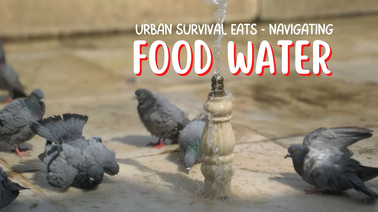 Urban Survival Eats Navigating Food and Water 1