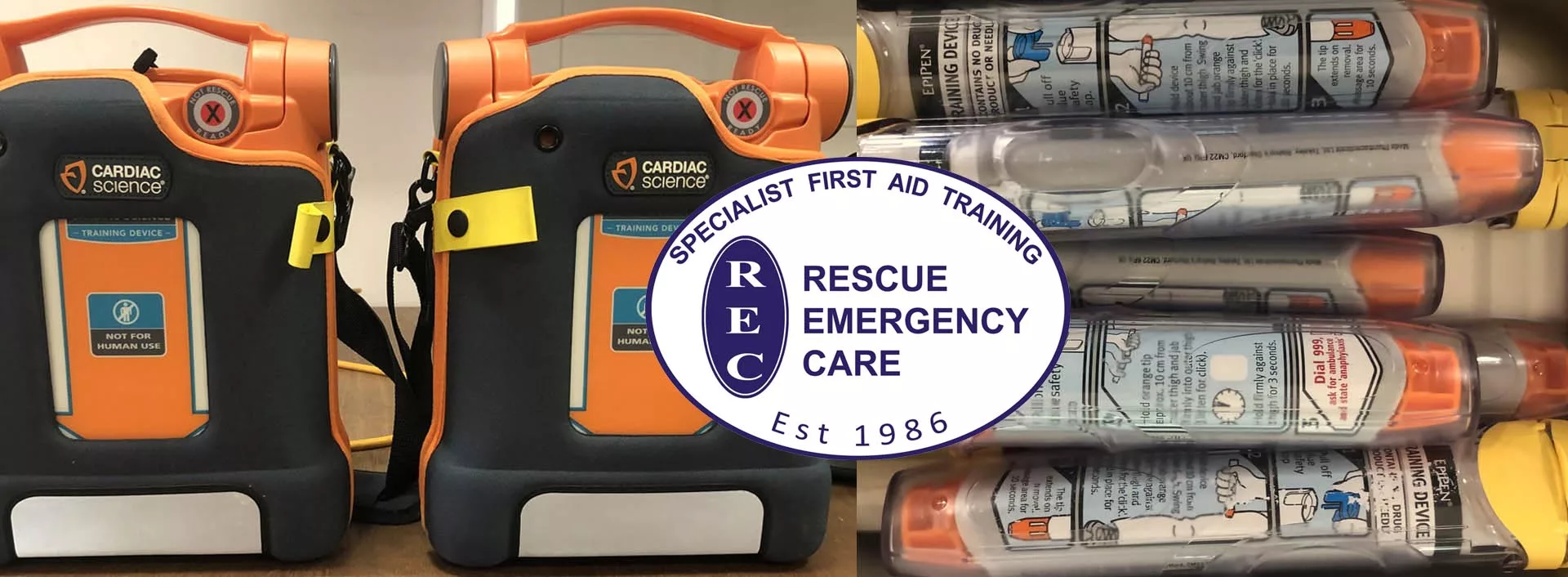Rescue Emergency Care First Aid Course Equipment
