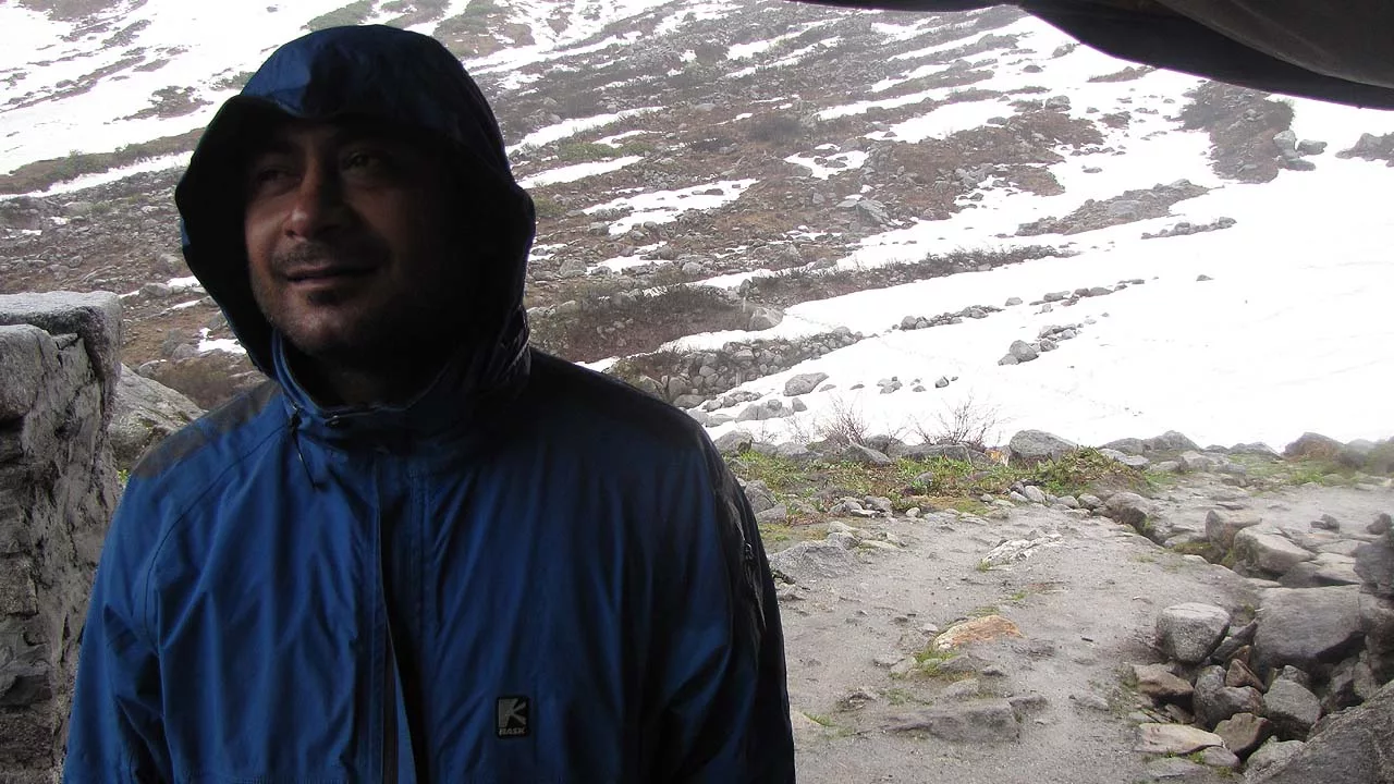 Mukesh Marwah solo trekking