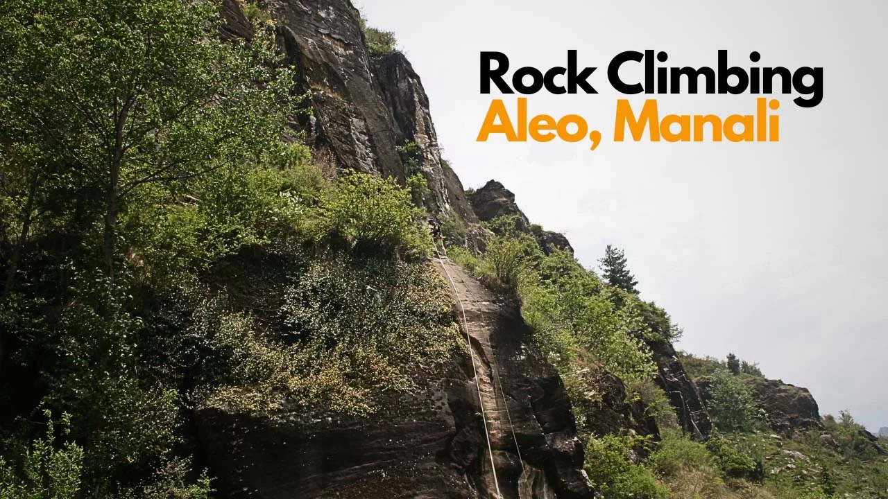 Rock Climbing in Aleo, Manali HP India