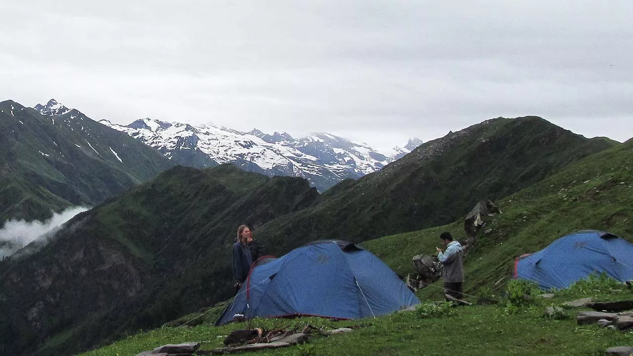 Camping on Malana Trek