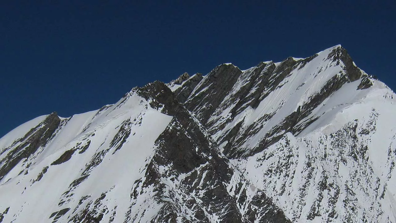 Mukar Beh Peak and Manali Peak on Pir Panjal Range
