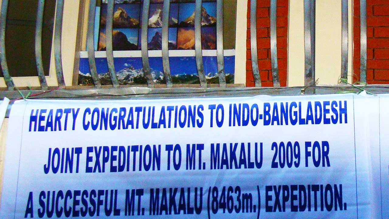 Congratulation Banners at Thamel Kathmandu 