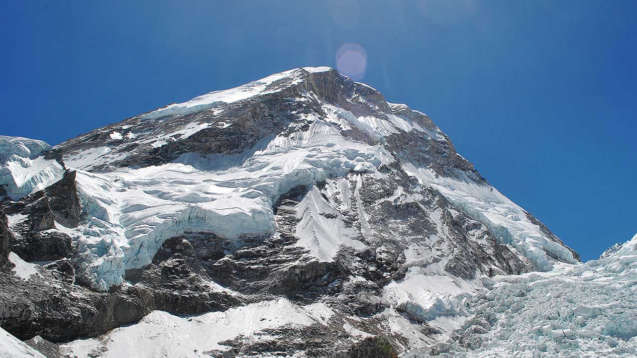 Everest from base camp