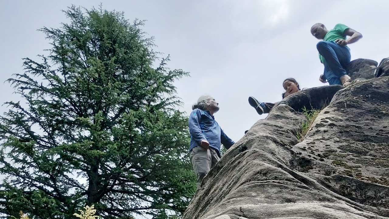 kids bouldering