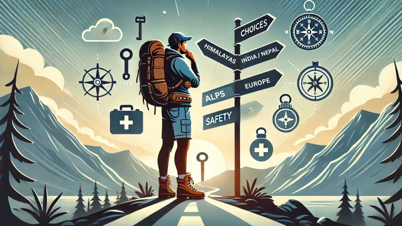 The adventurer and the key decision-making